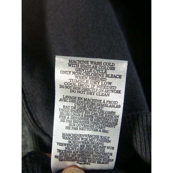 PELOTON Womens Small Sweatshirt Hoodie Dark Gray Full Zip Graphic Print Hooded - Picture 6 of 8